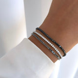 צמיד טניס כסף 2 מ"מ