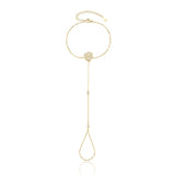 צמיד ג׳אדי בציפוי זהב “האש שלי”