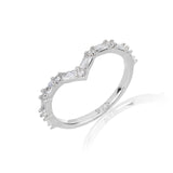 טבעת כסף 925 משובצת אבני זירקון