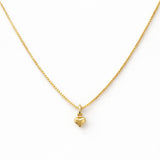 שרשרת זהב 14K לב קטן