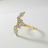 חישוק הליקס ללא חור - ציפוי זהב איכותי