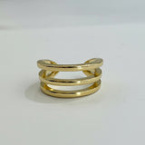 חישוק הליקס ללא חור - בציפוי זהב איכותי